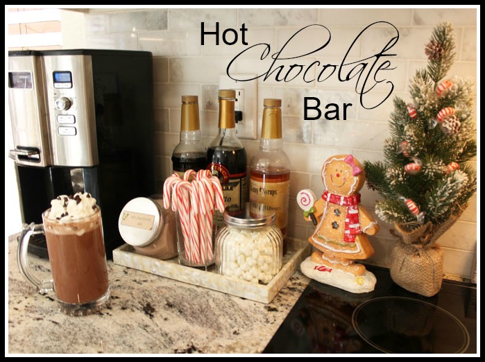 Dollar Tree DIY Hot Chocolate Bar, Hot Cocoa DIY station