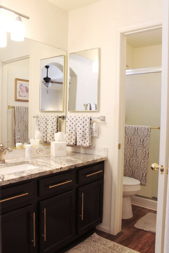 Master Bath Decor & Refresh - A Stroll Thru Life