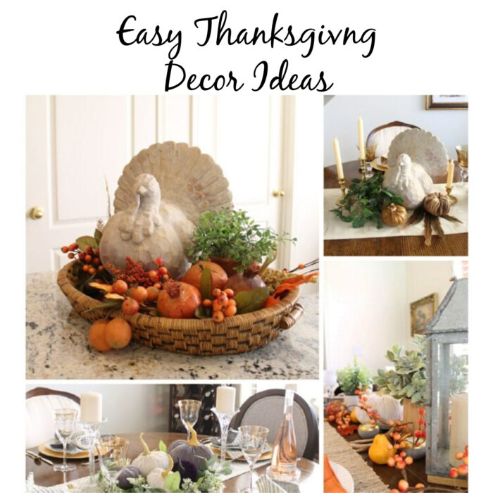 Easy Thanksgiving Decor Ideas